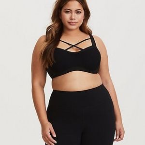 50DD STRAPPY MESH UNDERWIRE SPORTS BRA